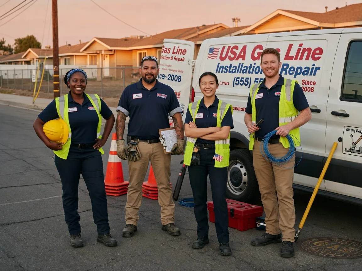 Gas Line Installation company in Dalzell, IL